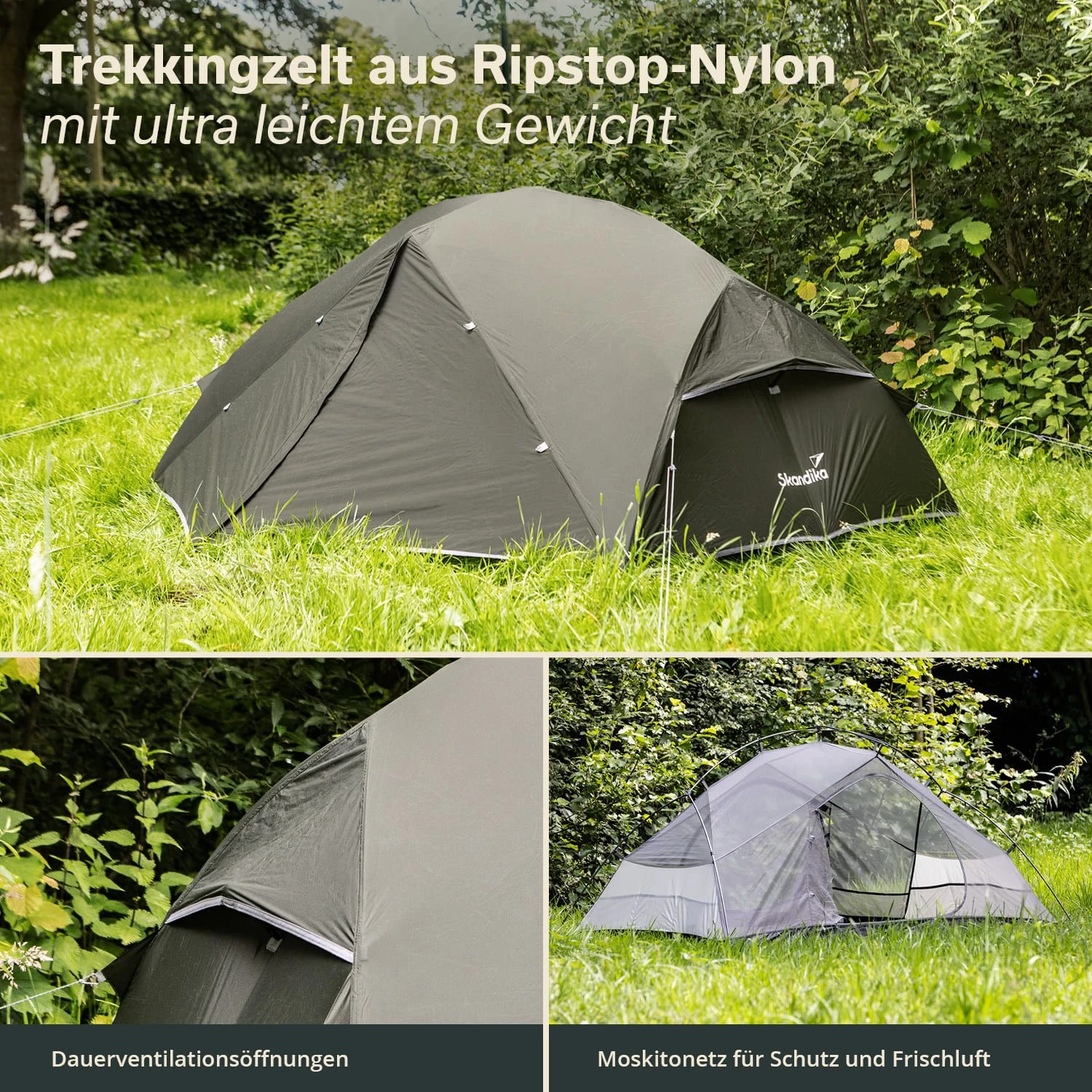 Skandika Vatn Trekking Tent - 2 Personen - Afbeelding 3