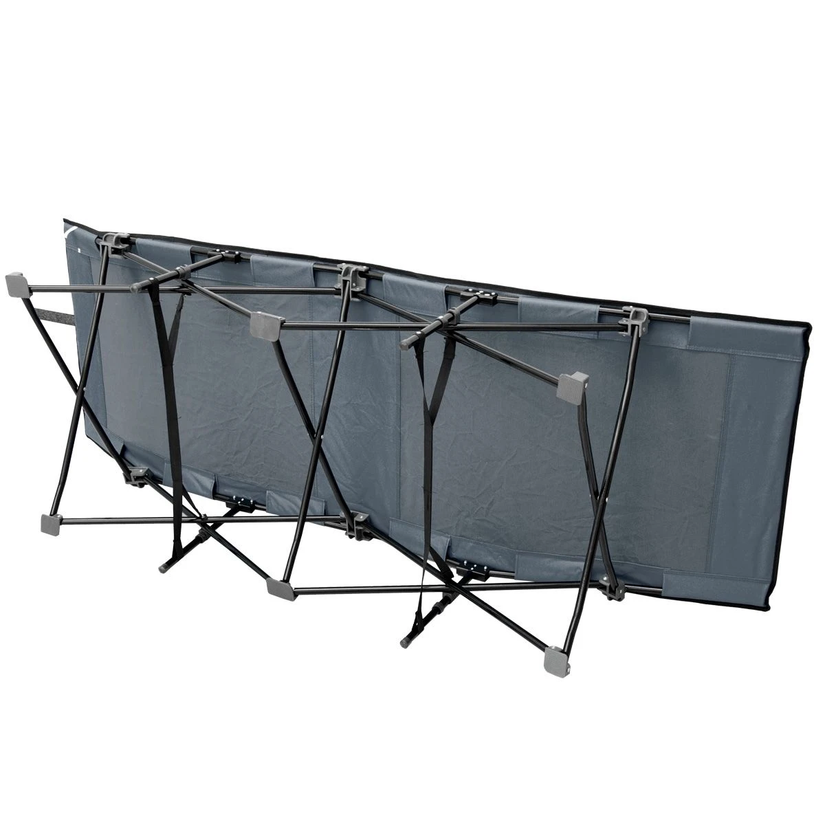 AMANKA 190 X 70 Camping Veldbed - Grey - Afbeelding 4