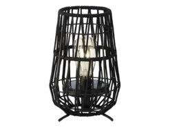 Lumineo Black Touw Solar Lantaarn