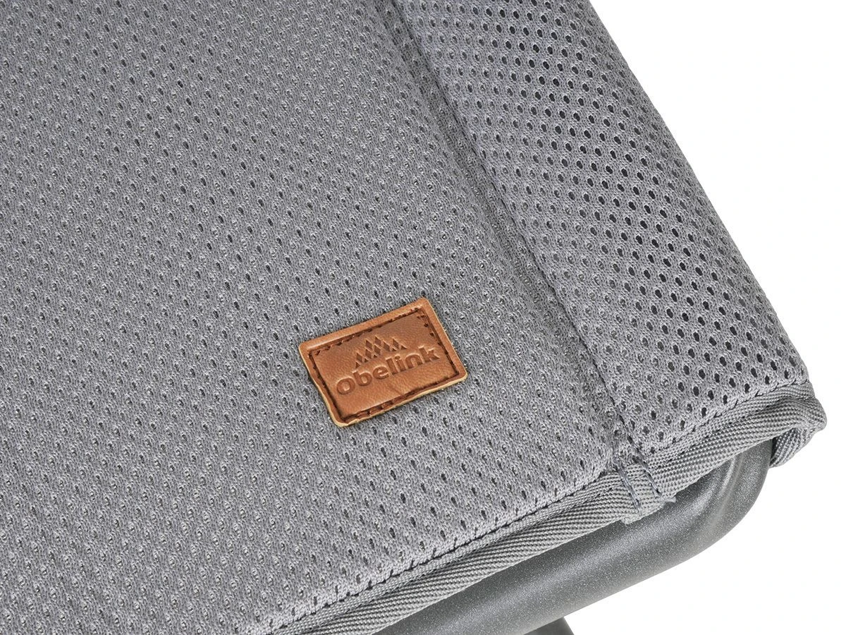 Obelink Queen Luxe 3D Grey Voetenbank - Afbeelding 2