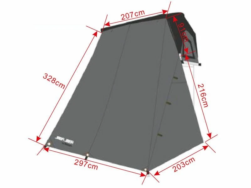 Sheepie Jimba Jimba Plus Luifel Groen - Afbeelding 2
