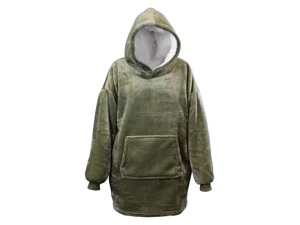 Unique Living Oversized Hoodie - Deep Green