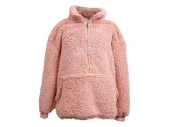 Unique Living Willow Oversized Hoodie - Old Pink