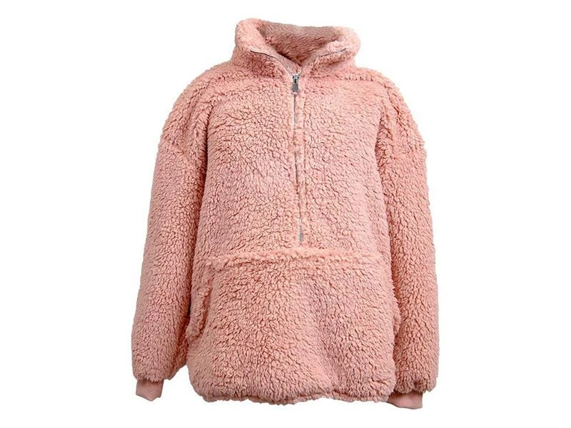 Unique Living Willow Oversized Hoodie - Old Pink